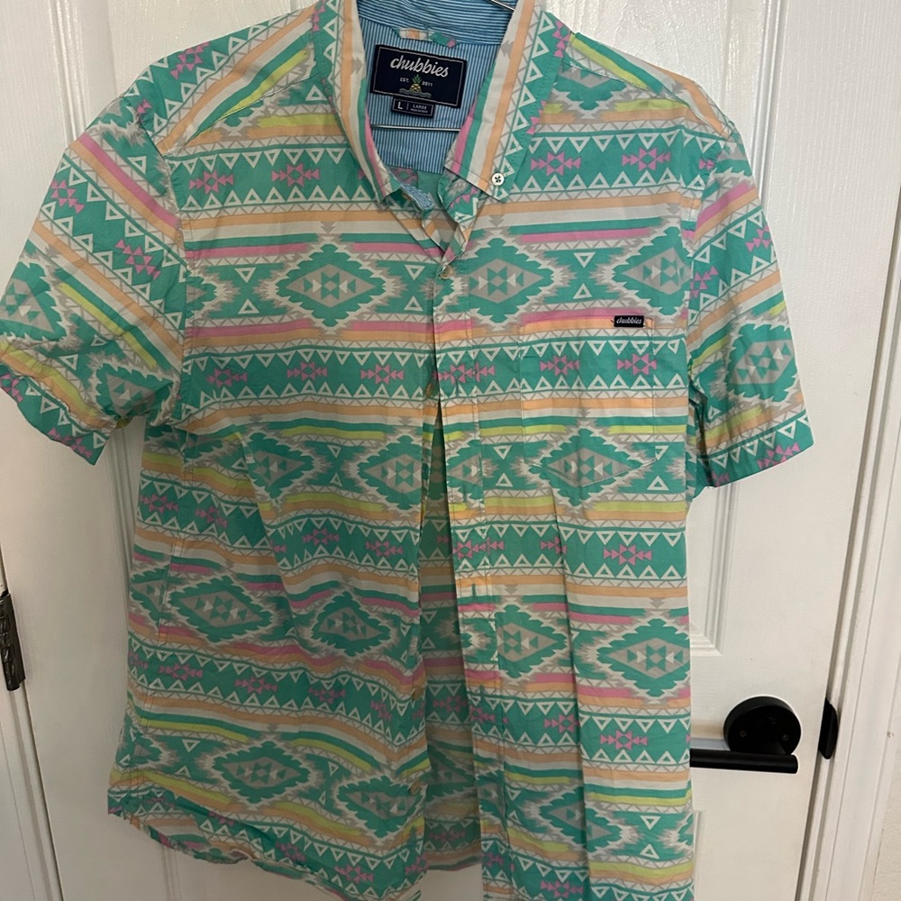 Chubbies Colorful Patterned Shirt